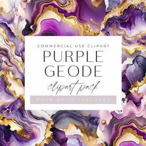 Purple &amp; Gold Geode Transparent Png Clipart, Colorful Backgrounds and ...