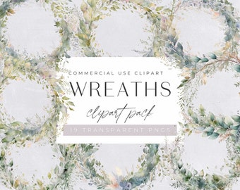 Paquete de imágenes prediseñadas de coronas de otoño, coronas de acuarela de otoño, media corona, imágenes prediseñadas de invitación de boda, hojas rústicas, marrón y dorado png transparente