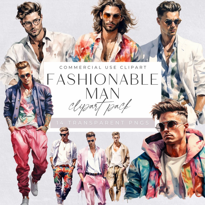 a group of men wearing different colored clothes