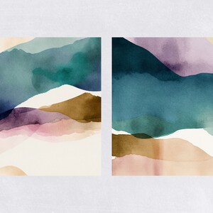 Watercolor texture, neutral colors for backgrounds, jpeg, commercial use, watercolor shapes, watercolour splashes image 4