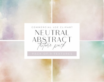 Neutrale abstracte clipart, bruine texturen voor achtergronden, jpeg, commercieel gebruik, aquarelvormen, aquarelspatten