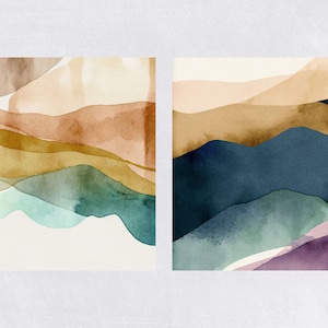 Watercolor texture, neutral colors for backgrounds, jpeg, commercial use, watercolor shapes, watercolour splashes image 3