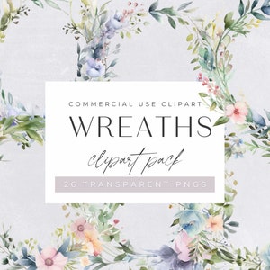 Clipart de guirlanda de flores silvestres, clipart de jardim em aquarela, guirlandas florais, moldura de flores delicadas, clipart de convite de casamento, transparente png