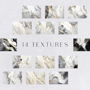 Marble Texture Clipart, Gray, Black and Gold, jpeg clip art, Backgrounds & Patterns, colorful illustration, Commercial Use image 3