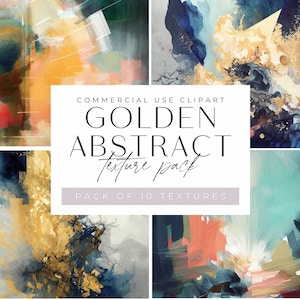 Goldene abstrakte Textur Clipart Pngs, dunkelblaue und goldene Alkoholtinte, JPEG, kommerzielle Nutzung, Aquarellformen und Hintergründe