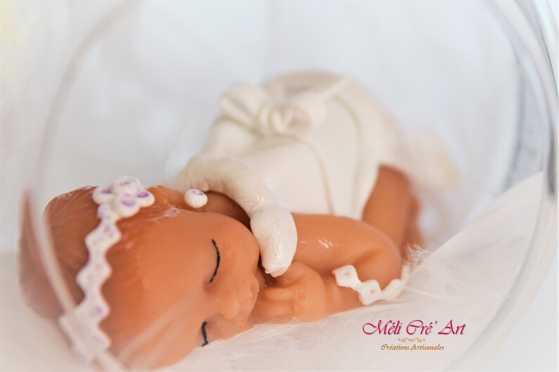 baby shower baptism godparents birthday gift communion Table centerpiece ceremony baby fimo