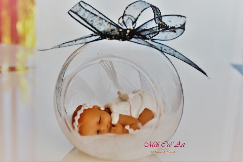 baby shower baptism godparents birthday gift communion Table centerpiece ceremony baby fimo