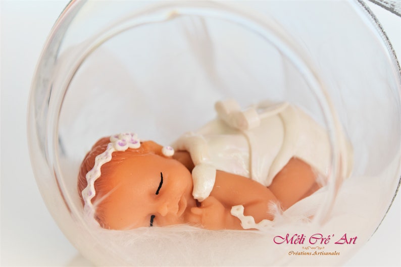 baby shower baptism godparents birthday gift communion Table centerpiece ceremony baby fimo