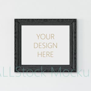 Leerer Rahmen/Gestylte StockFotografie/Digitaler Rahmen Mockup/Frame Mockup/Schwarzer Rahmen Mockup/Black Mockups