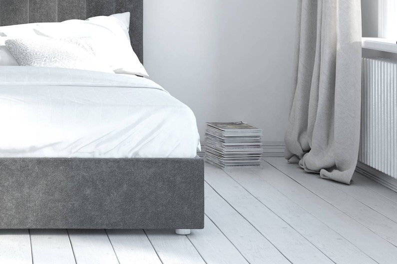 Download Poster mockup bedroom frame mockup modern interior black ...