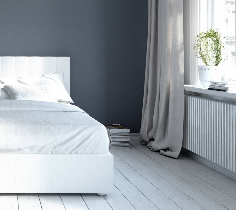 Download Bedroom blank Wall Styled Photography Poster Mockup Print ...