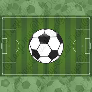 Papel digital de futebol, papel para scrapbook de futebol, papel digital com tema de esportes, papel digital com tema de futebol, papel esportivo, papel de fundo digital