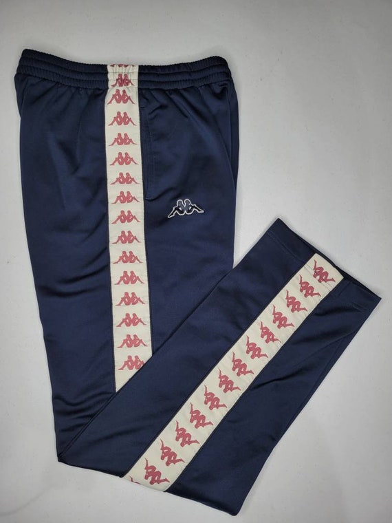 Vintage Kappa Men's Track Pants Size 