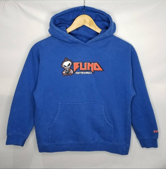 Blind Skateboards Pullover Hoodie Sweatshirt Size
