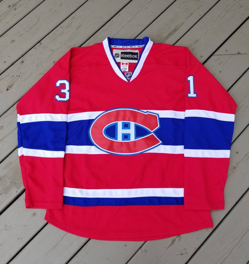 reebok hockey jersey size 48