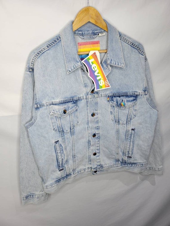 BNWT Levi's Pride Liberation Trucker Jean Jacket Size - Etsy