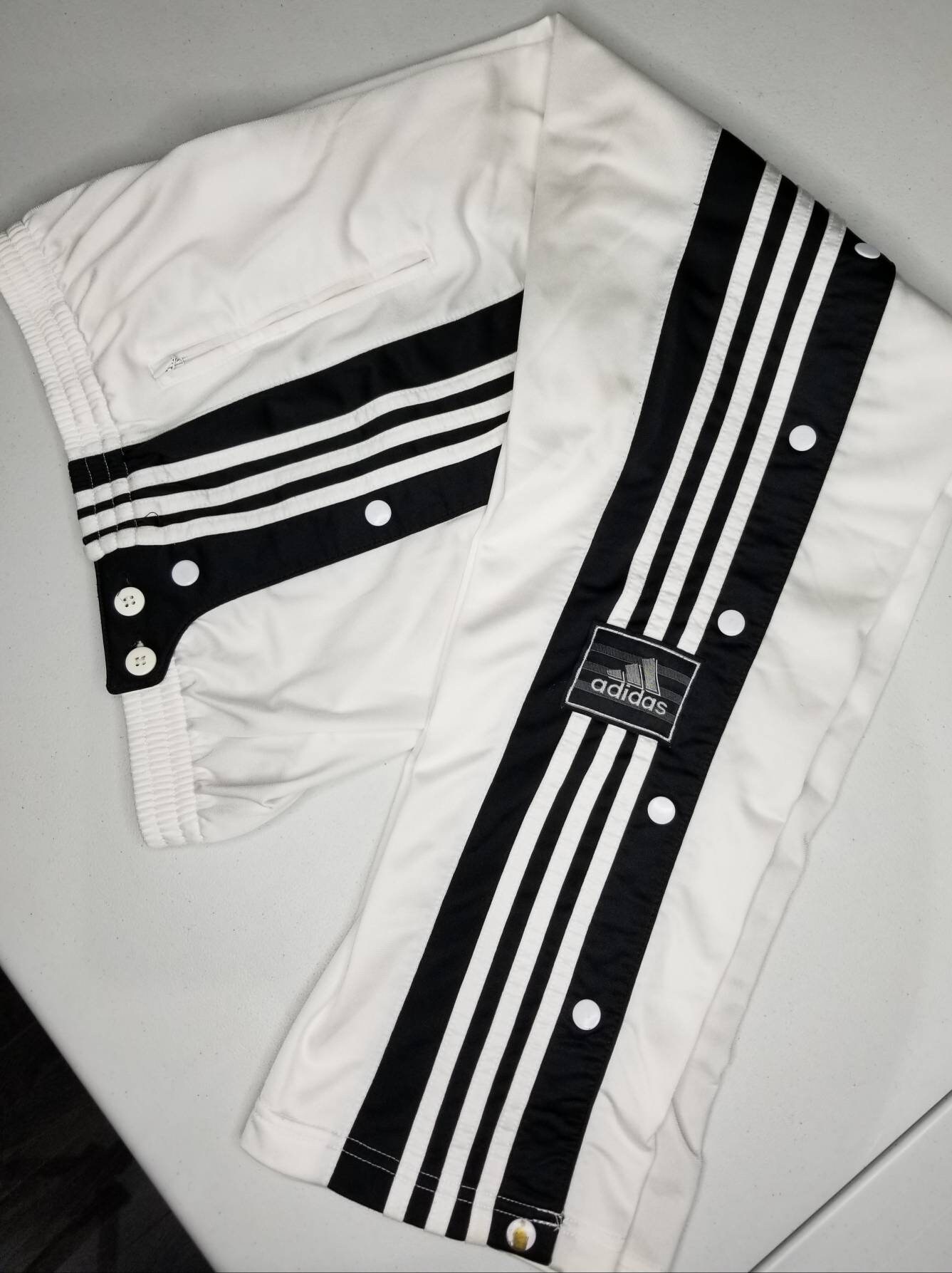 men's tear away track pants