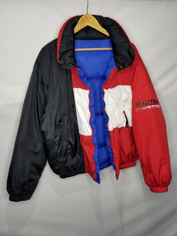 Vintage Nautica Competition Down Filled Reversible