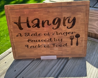 Engraved Bamboo Cutting Board