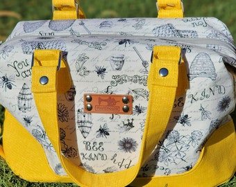 Yellow Bees Brooklyn Handbag