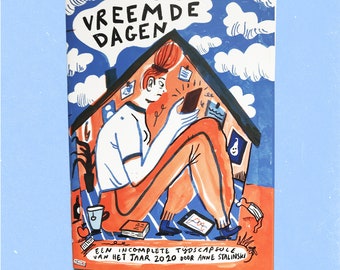 PRE ORDER - Vreemde dagen - Pandemie Zine met strips
