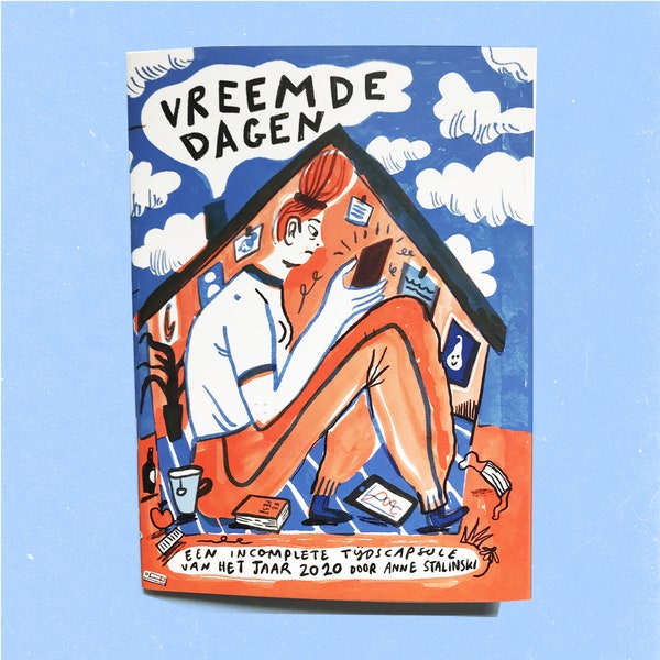 Vreemde dagen - Pandemie Zine met strips