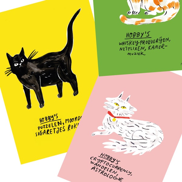 Cat poster 3-pack!!!