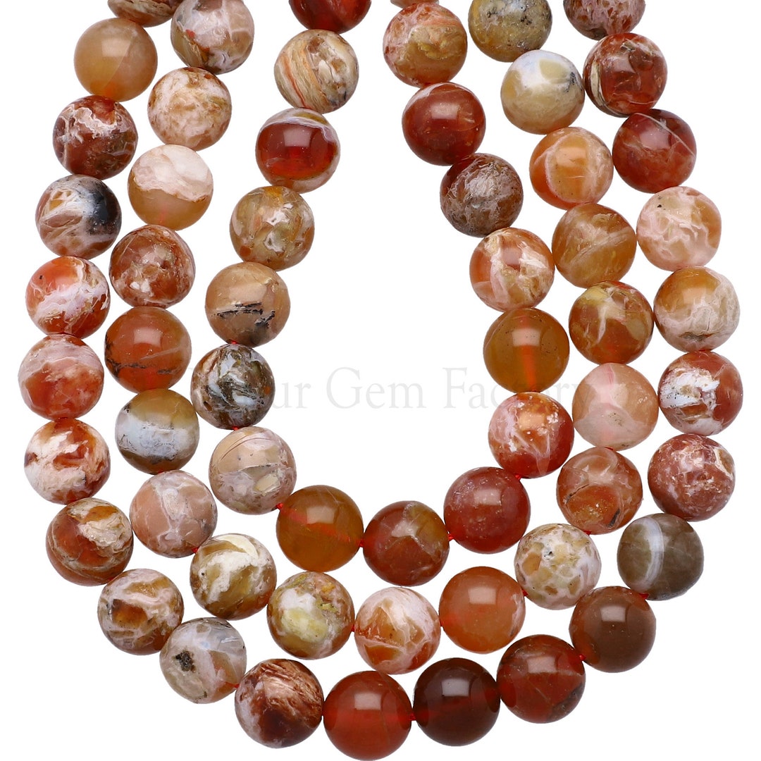 AA Real Genuine Natural 8mm Brandy Color Opal Smooth Round Etsy