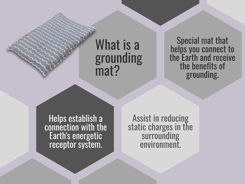 Best Grounding Earthing Mat for Bed Universal Mat Earthing Etsy