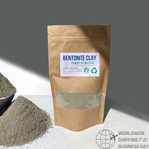 1 Pound Bentonite Clay Powder 100% Pure Natural 16 oz - 450 g