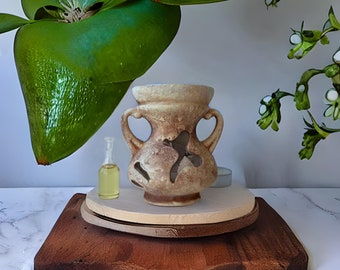 Gift set Fragrance Aroma Lamp Oil Diffuser +candle + Essentional oil, Aromatherapy diffuser, Home Decor Essential Oil Lamp Oil Burner Candle