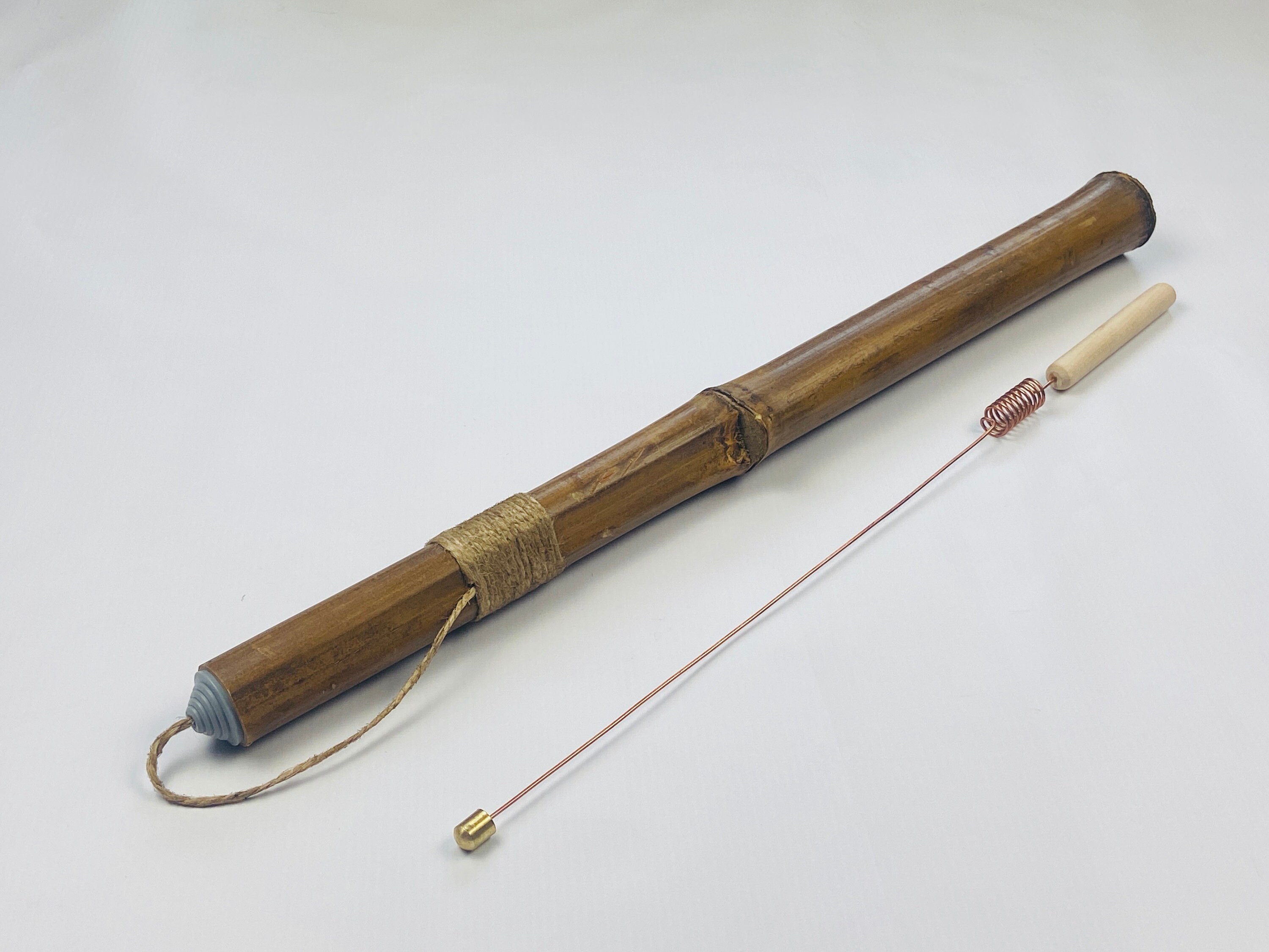 Onehanded Copper Dowsing Rod Bobber With Brass Tip Etsy