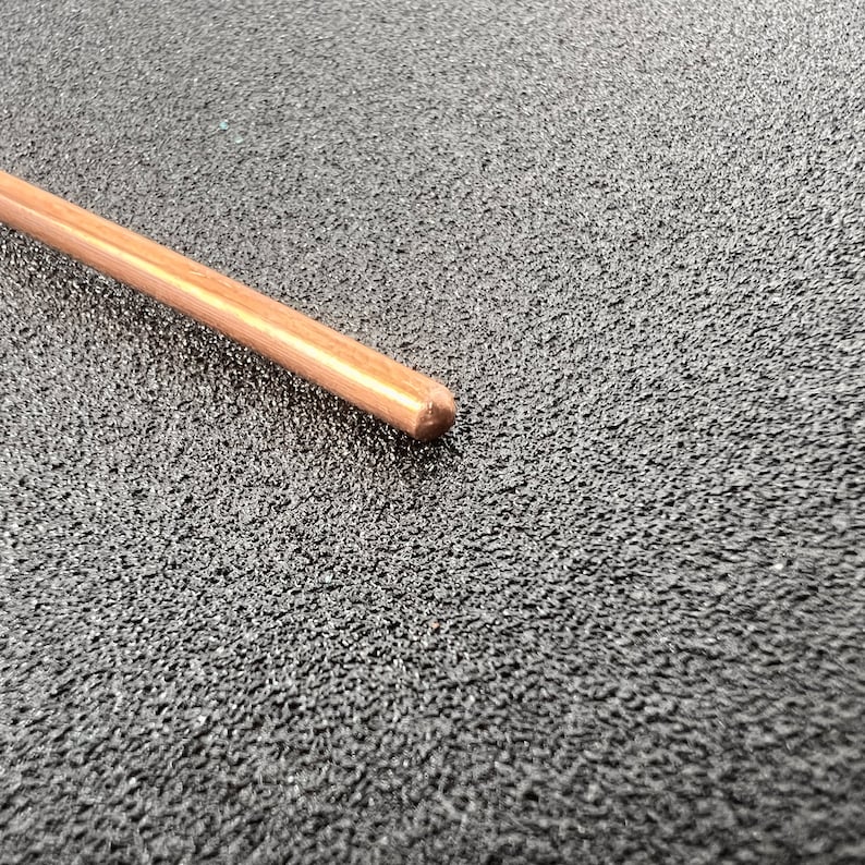 2 Copper Solid Dowsing Rods Pair of Copper Solid Divining Rods