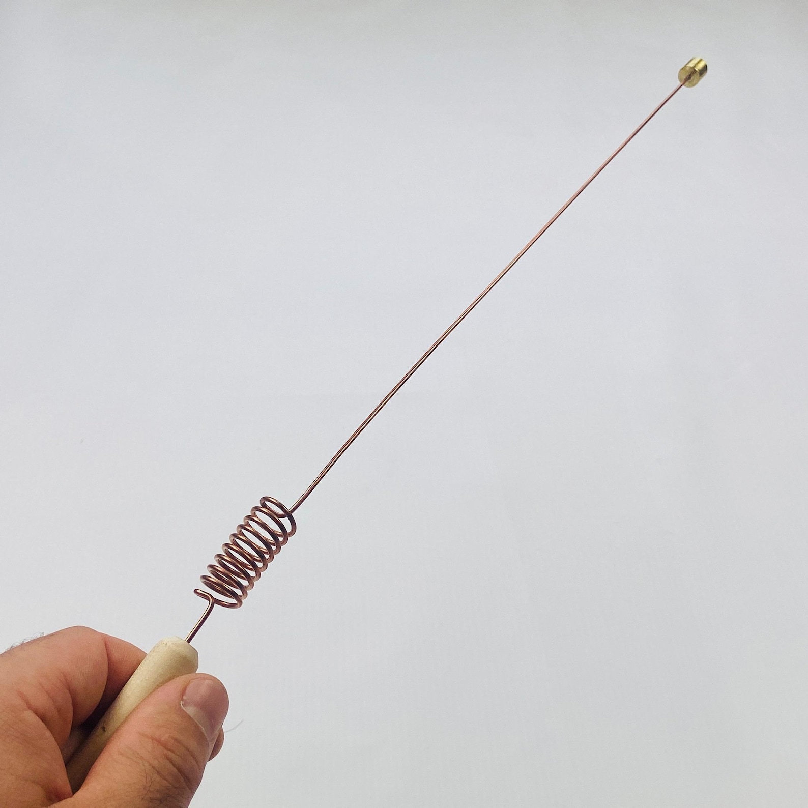 Dowsing Rods Single Copper Dowsing Rod With BRASS Metal Tip | Dowsing Rod Bobber | Divining ...