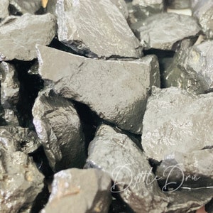 TRUE SHUNGITE Stones  Fraction 10–30mm | Noble Shungite | Shungite Rock | Shungite Vogels | Healing & Protection Fullerenes