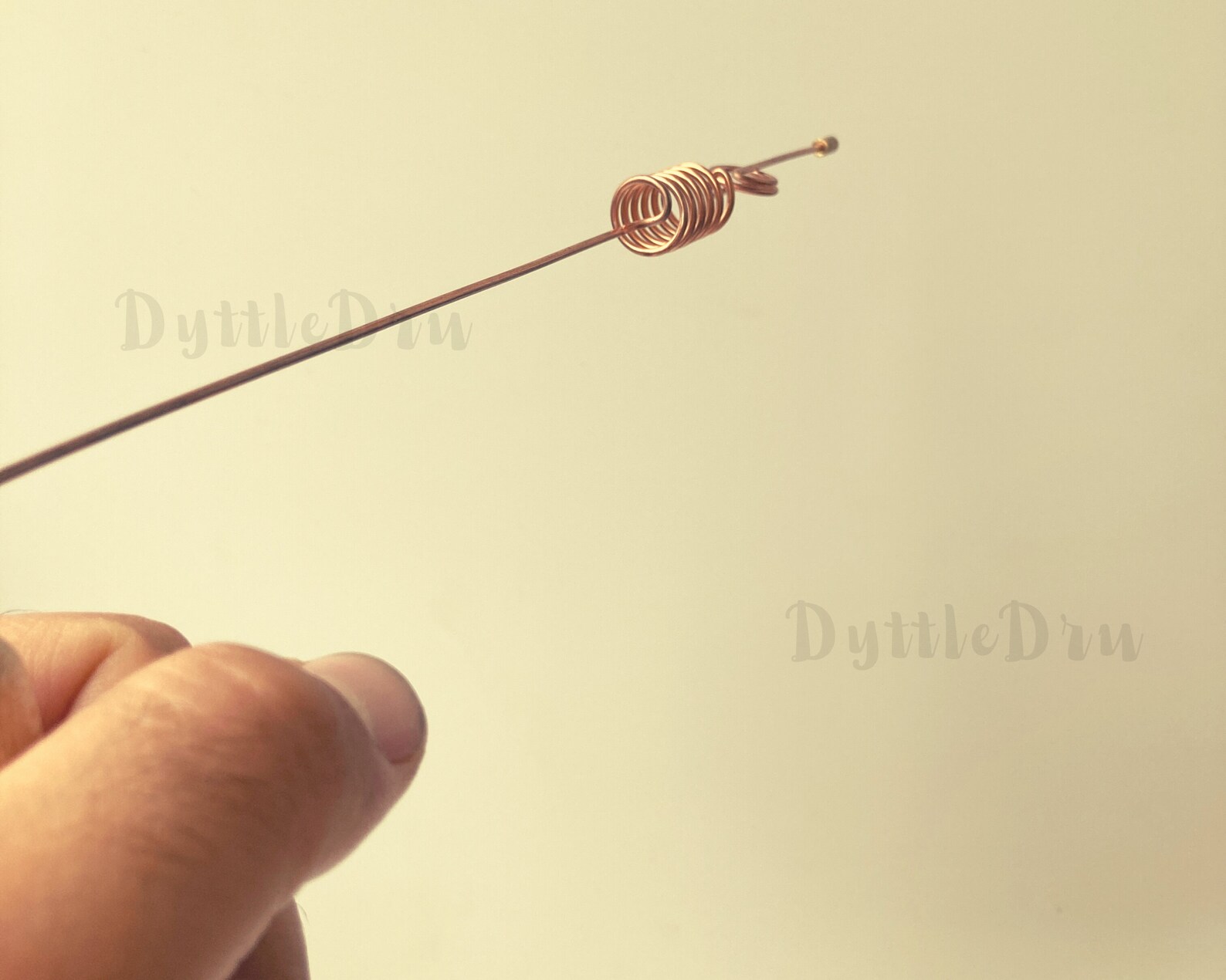 2 Copper Dowsing Rods With Double Resonator Dowsing Pendulum Etsy