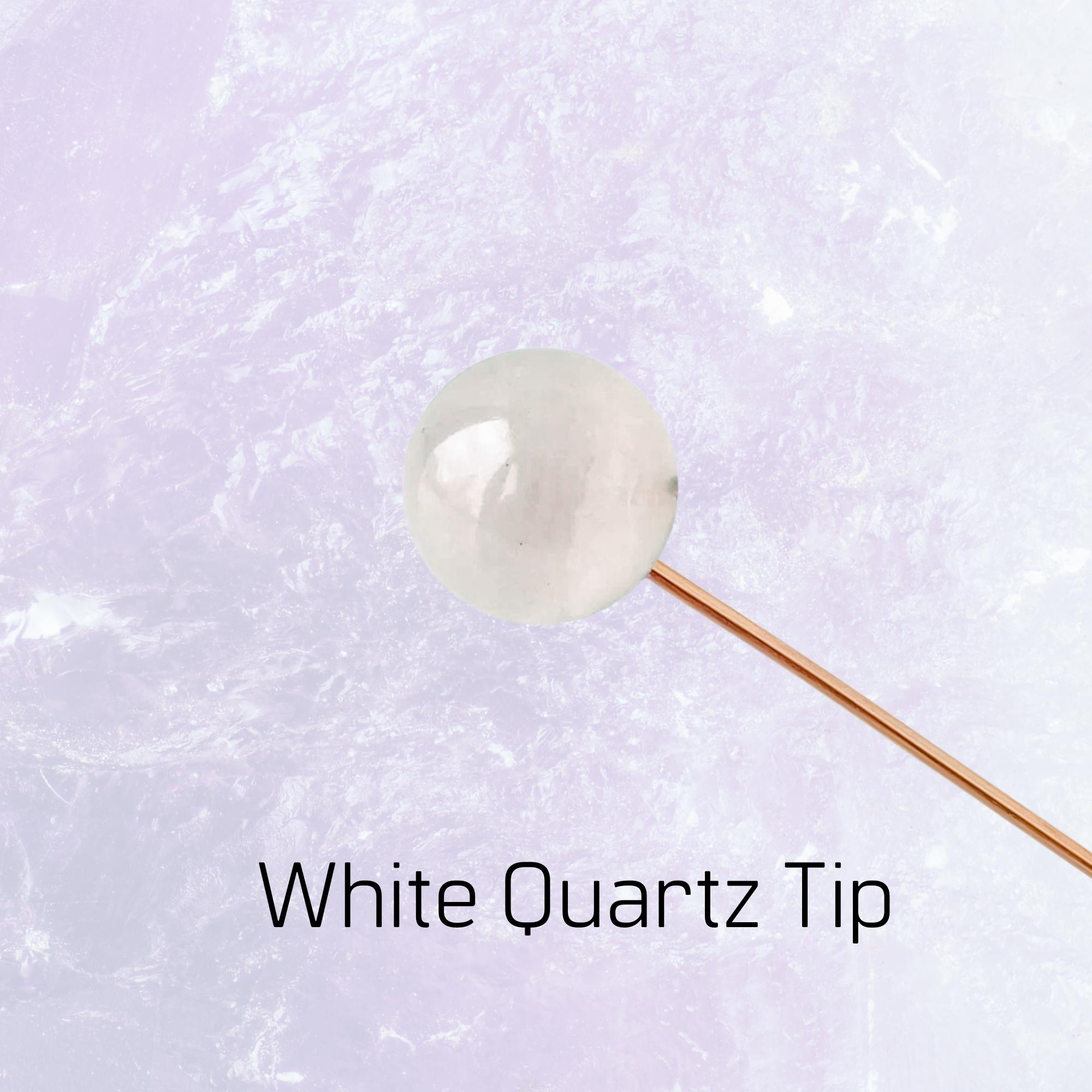 Copper Dowsing Rod Bobber With White Quartz Crystal | Tensor Rod ...