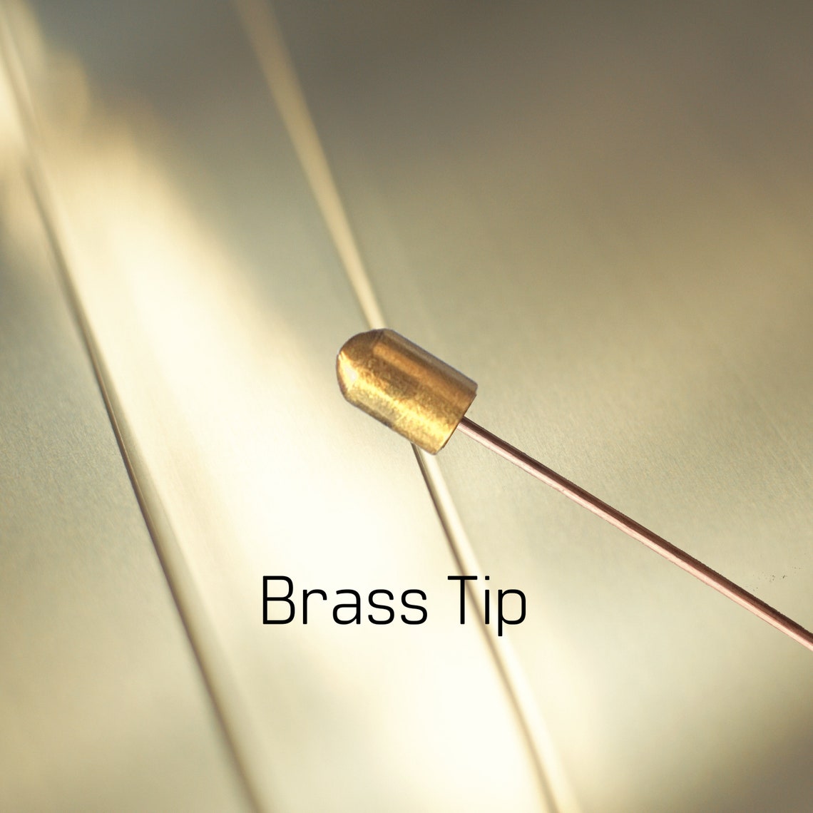 Onehanded Copper Dowsing Rod Bobber With Brass Tip Etsy