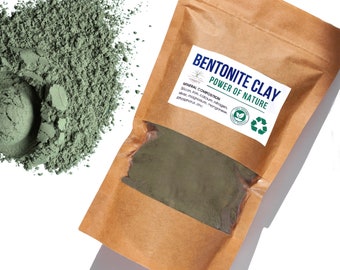 Bentonite Clay 30-200 g (1-7oz) 100% Pure Natural