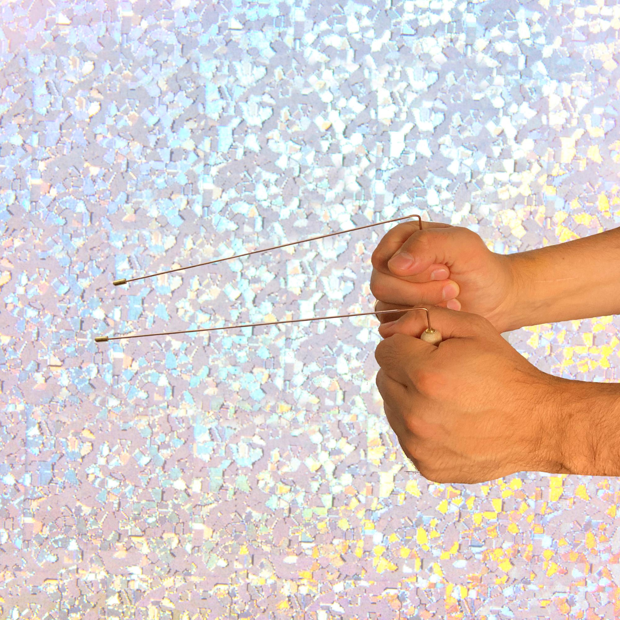 Dowsing Rods Handle 2 Copper Dowsing Rods | Pair of Divining Rods | Portable Dowser Rods ...