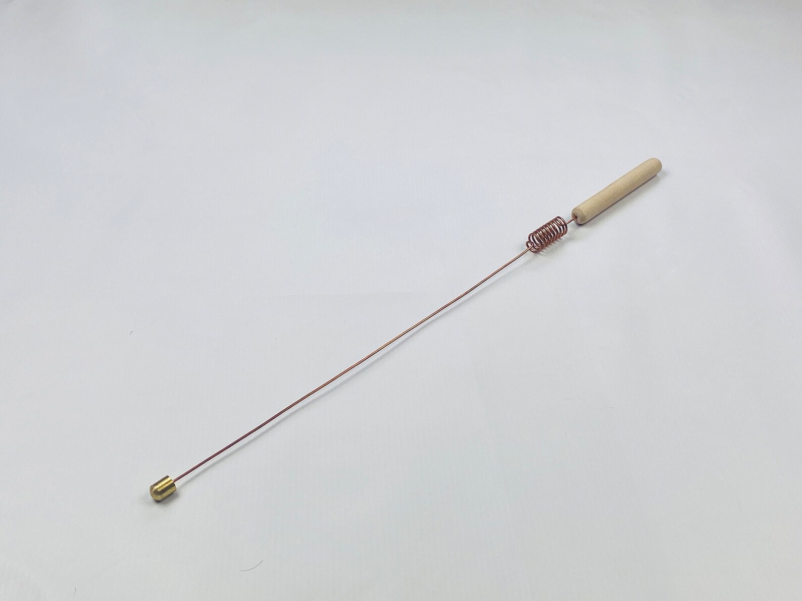 Copper Dowsing Rod With BRASS Metal Tip With BAMBOO CASE Dowsing Rod ...