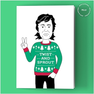 Beatles Christms Card - Twist and Sprout - Paul McCartney Christmas Card