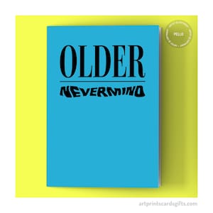 Nirvana birthday card - Nevermind - Kurt Cobain card - Card for 90s music fan - 90s Grunge - Rock n Roll card