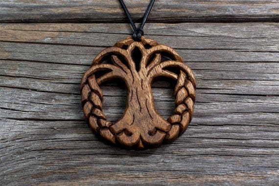 Celtic Tree Of Life Pendant Wooden Necklace - Jewellery Tree Of Life Pendant Celtic Tree Of Life Pendant Wooden Necklace - Jewellery Tree Of Life Pendant