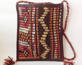Turkish Heybe Saddlebag, Anatolian Tribal Textile, Nomadic Wall Hanging, Folk Art Decor