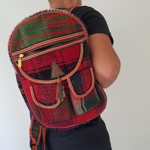 mochila kilim unisex mochila camping bolsas tejidas regalo para él bolsa de alfombra bolsa hippie regalo para su paquete de sacos de regreso a la escuela bolsas boho