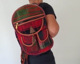 unisex kilim rugzak rugzak camping geweven tassen cadeau voor hem tapijt tas hippie tas cadeau voor haar zak pack terug naar school boho tassen