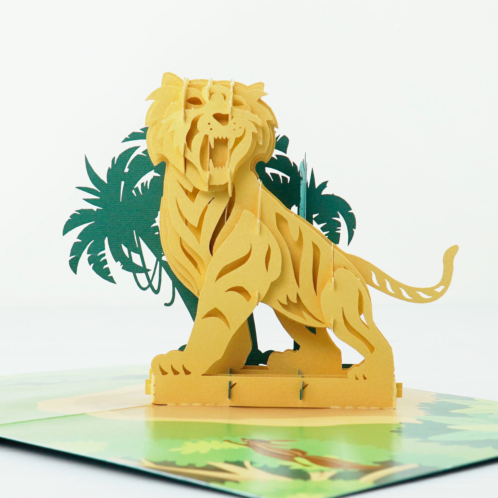 Kit de Figuras de Tigre 3D para montar - Eugy para el cumpleaños