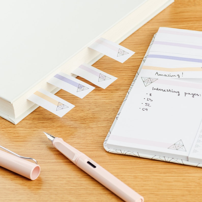 Assorted Sticky Notes Set Shopping / Memo To Do List Book Etsy