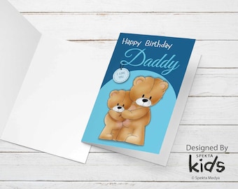 Happy Birthday Daddy Card